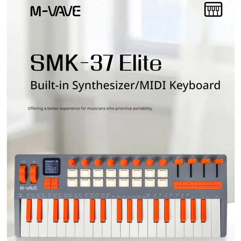 M VAVE SMK 37 Elite 37-Tasten- – Midi Controller Pad Bewertung und Preis