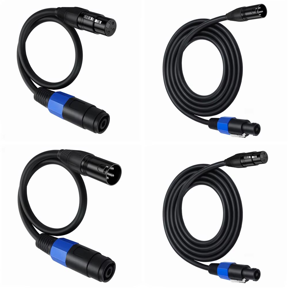 Speakon-auf-XLR-3-Pin-Kabel, A – Audio Music Dj Bewertung und Preis