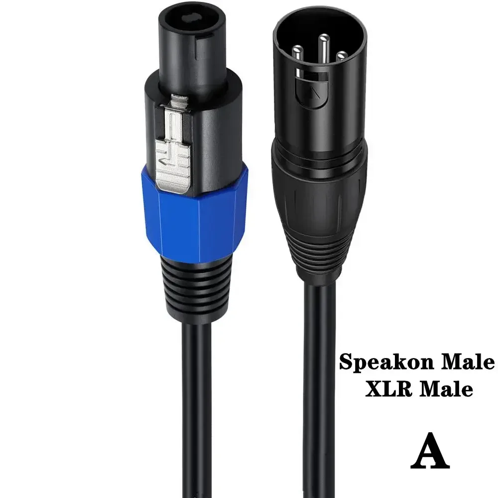 Speakon-auf-XLR-3-Pin-Kabel, A – Audio Music Dj Bewertung und Preis