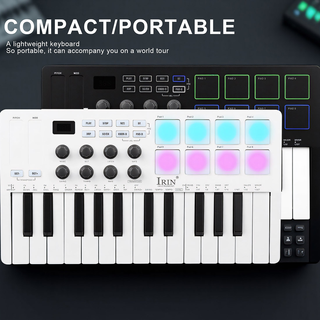 SMK-25 Tragbare Tastatur MIDI- – Midi Controller Pad Bewertung und Preis
